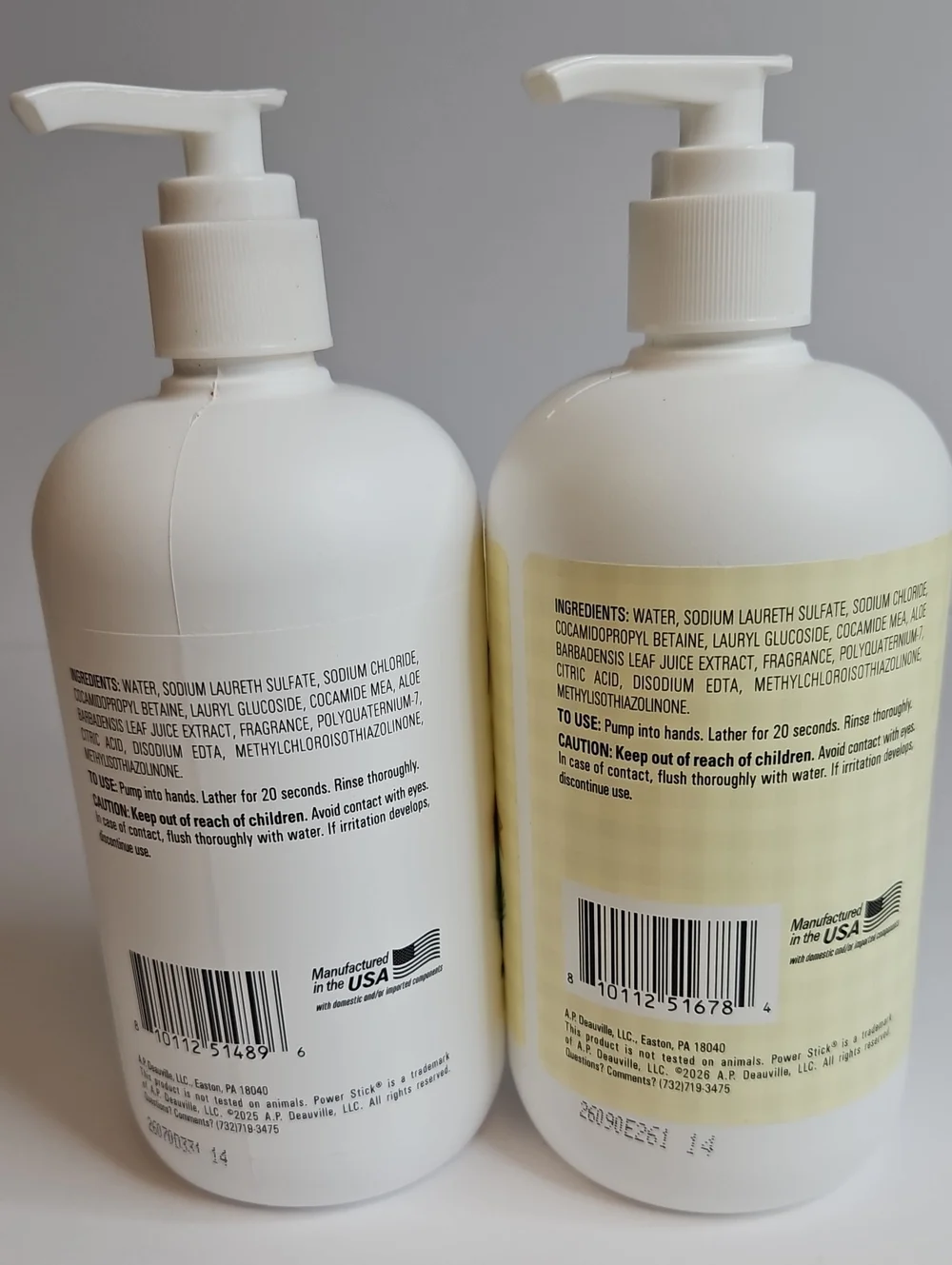 🌷POWER STICK FOR HER MOISTURIZING LIQUID HAND SOAP COLLECTION 4x